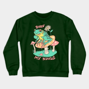 Doin' My Nails Crewneck Sweatshirt